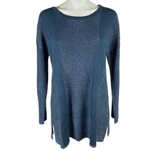 NWT Soft Surroundings Agaté Sweater Medium Ribbed Knit E280
